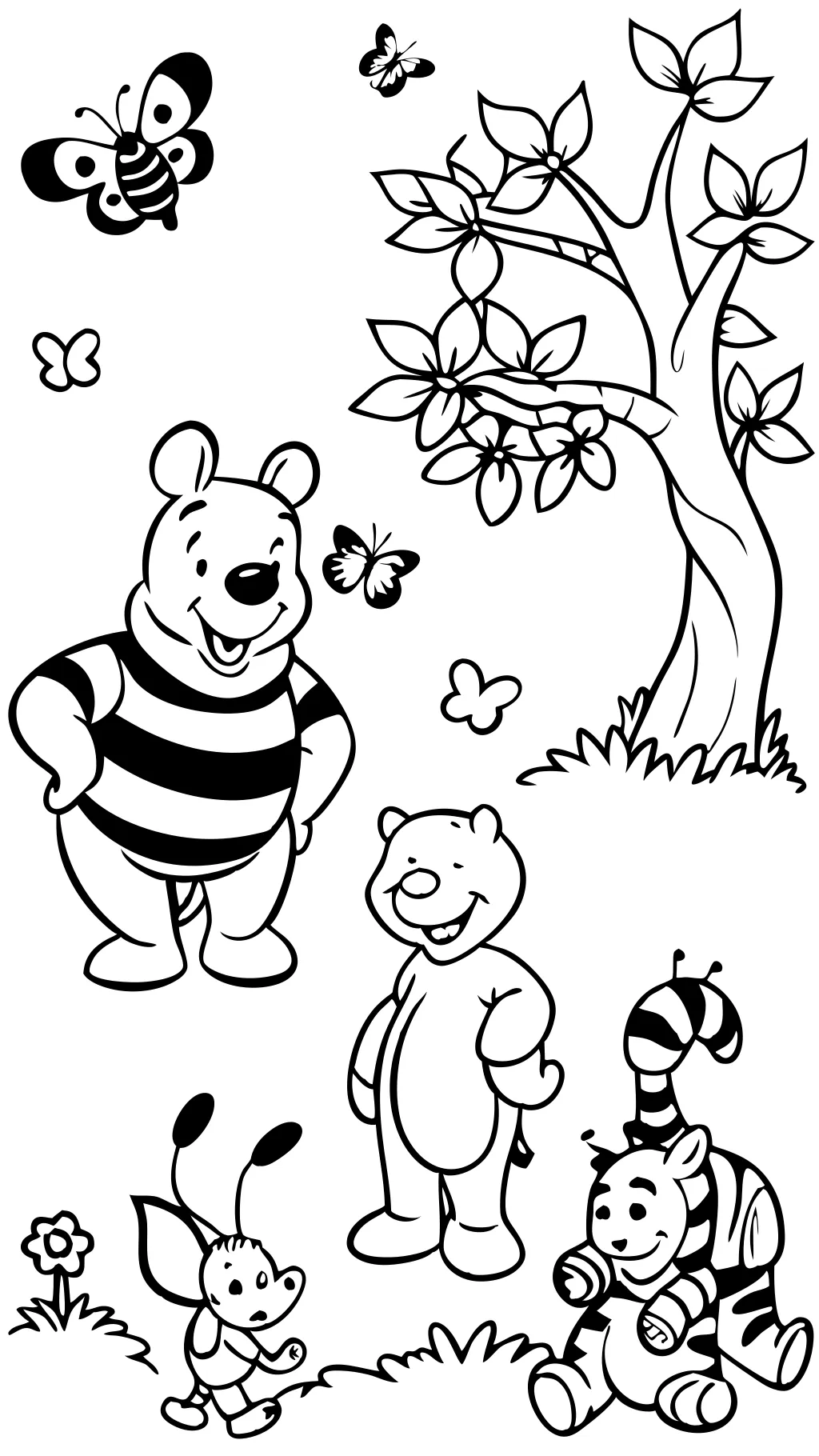 Winnie the Pooh Color Pages